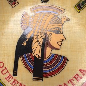 Queen Cleopatra Egyptian Decoration Plate